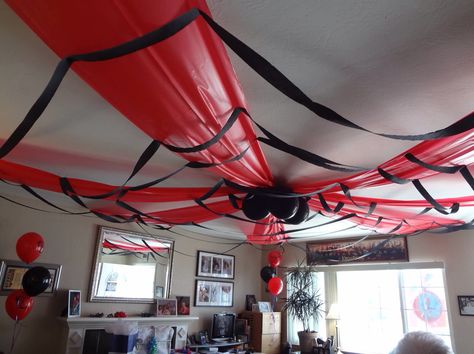 Spider Man Birthday Decor Ideas, Miles Morales Birthday Party Decorations Ideas, Spider Verse Birthday Party Ideas, Spiderman Across The Spider Verse Birthday, Spiderverse Party Decorations, Spiderverse Decorations, Miles Morales Bday Party, Miles Morales Birthday Party Ideas, Miles Morales Birthday Party Decorations