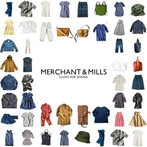 Merchant Mills Patterns, Merchant And Mills Patterns, Shirt Tales, Forest Coloring, Enchanted Forest Coloring Book, Merchant Mills, Work In New York, Merchant And Mills, Spring Capsule