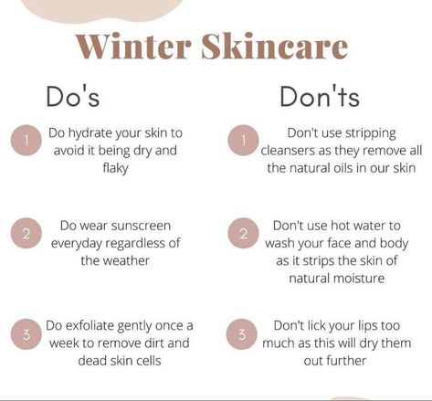 Esthetician Dos And Donts, Do This Not That Skincare, Wednesday Skincare Tips, Skincare Do And Donts, Dos And Donts Skincare, Skincare Dos And Donts, Skincare Posts For Instagram, Skin Care Winter, Dos And Dont