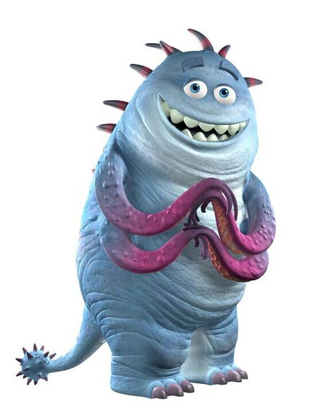 *THADDEUS BILE ~ Monsters University, 2013 Monsters Inc Logo, Monsters Inc Characters, Monsters Inc University, Monster Inc Birthday, Disney Monsters, Monster University, Cute Monsters, Weird Creatures, Disney Junior