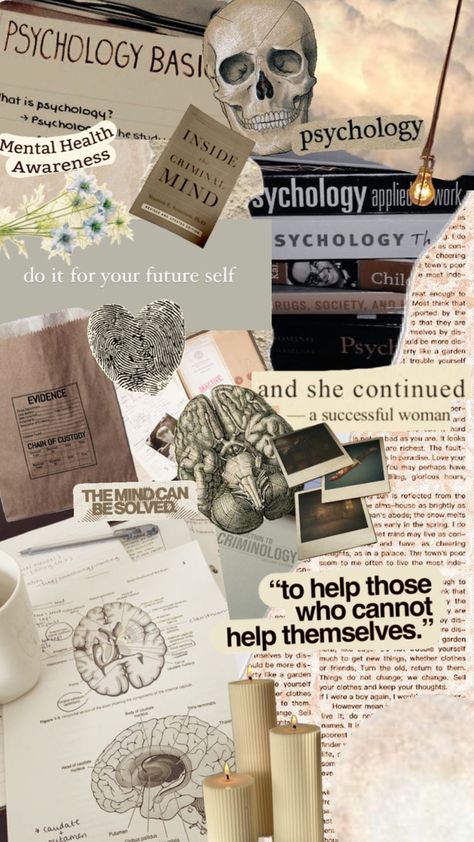 #psychology Clinical Psychology Student, Psychology Wallpaper, Dream Psychology, Psych Major, College Vision Board, Psychology Notes, Psychology Studies, My Future Job, Forensic Psychology