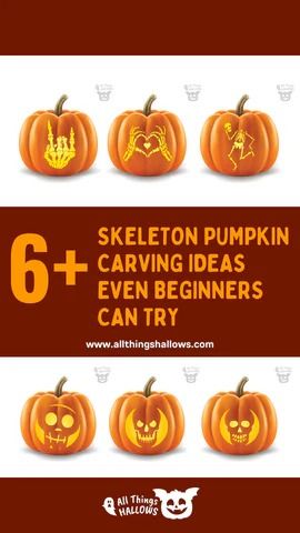 6+ Skeleton Pumpkin Carving Ideas Even Beginners Can Try – AllThingsHallows Easy Skeleton Pumpkin Carving, Skeleton Pumpkin Carving Ideas, Pumpkin Carving Ideas Skeleton, Pumkin Carving Easy, Pumpkin Carving Skeleton, Skeleton Pumpkin Carving, Creative Pumpkin Painting, Pumkin Carving, Halloween Outside