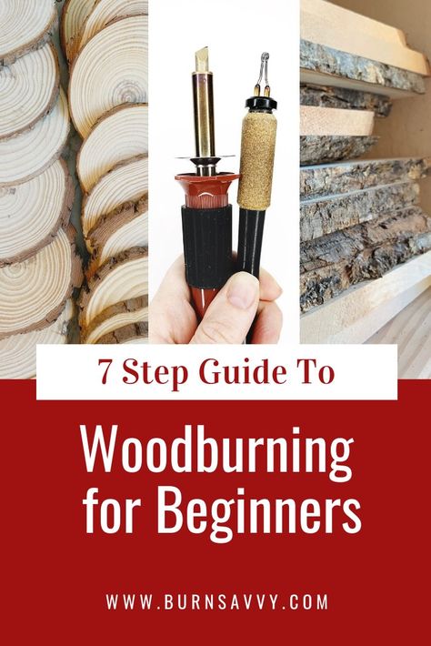 Wood Burning for Beginners: 7 Step Guide [What I Wish I'd Known] Beginner Wood Burning Projects, Wood Burning For Beginners, Beginner Wood Burning, Wood Burning Tips, Wood Burning Patterns Stencil, Wood Burning Pen, Wood Burning Stencils, Wood Burning Techniques, Wood Burn Designs