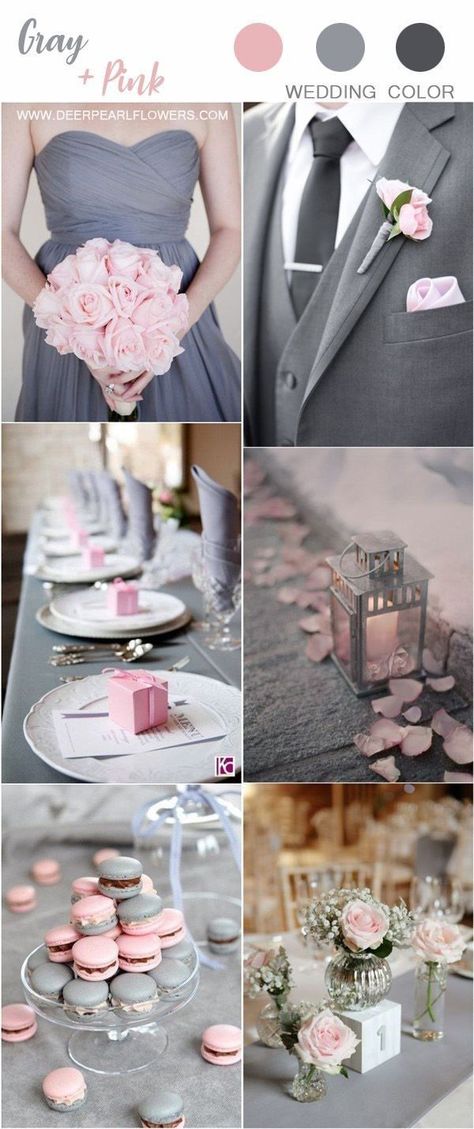 Grey And Pink Wedding, June Wedding Colors, Groomsmen Colours, Blush And Grey Wedding, Wedding Color Palette Ideas, Inside Wedding, Wedding Neutral, Gray Wedding Colors, Bridal Party Groomsmen