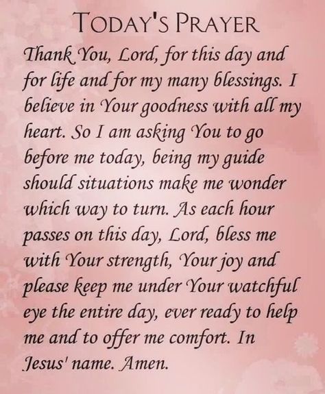 Daily Morning Prayer, Today's Prayer, Sunday Prayer, Prayer For Guidance, Everyday Prayers, Morning Prayer Quotes, Prayers For Strength, Special Prayers, Good Morning Prayer