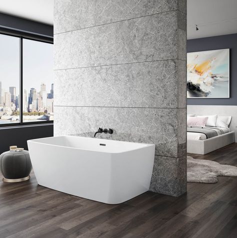 Vibe Back To Wall 5828 Plastic Bathtub, Jetted Bath Tubs, Water Spout, Shower Units, Urban Oasis, Bathtub Shower, Bath Tub, Led Color, Small Bathroom