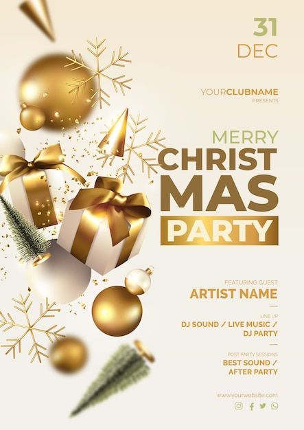 Poster Noel, Christmas Post Design, Christmas Design Graphic, Christmas Party Design, Xmas Party Invitations, Xmas Invitations, Christmas Poster Design, Christmas Marketing, Christmas Party Poster