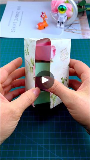 Paper Easter Basket, Bucket Crafts, Color Paper Crafts, Origami Box Tutorial, Craft Ideas Paper, Kid Diy, Craft Origami, Paper Box Diy, Origami Paper Folding