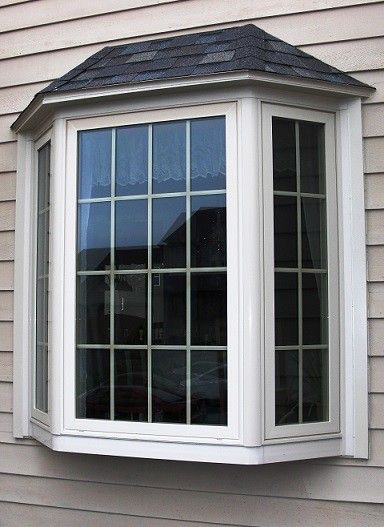 Colonial Windows, Box Bay Window, Box Windows, Bow Windows, Bay Bow Windows, Box Window, House Outer Design, Front Porch Design, Home Exterior Makeover