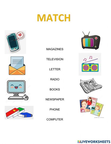 English Communication Activities, Means Of Communication Worksheets, Activity For Grade 1, Communication Skills Activities, Communication Activities, Computer Lessons, Hindi Language Learning, Means Of Communication, Communication Methods