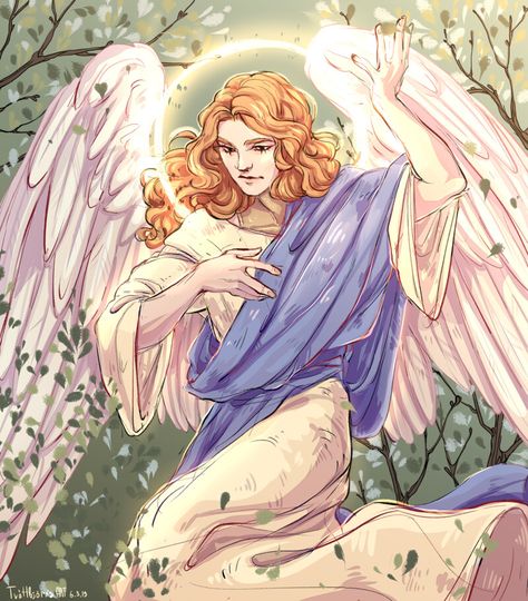 ArtStation - Archangel Gabriel, Evan Järvinen 2560x1440 Wallpaper, Angel Gabriel, Mandela Art, Mandela Catalogue, Archangel Gabriel, My Guardian Angel, Drawing Expressions, Angels And Demons, Angel Art