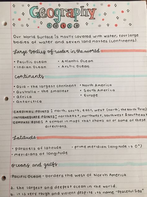 Best Study Notes Layout, Study Notes Pretty Ideas History, Note Taking For History, Class Notes Math, Study Notes For Science, Aesthetic Note Inspiration, Asthetic Notes Geography, Aesthetic School Notes Ideas Science, Upsc Science Notes