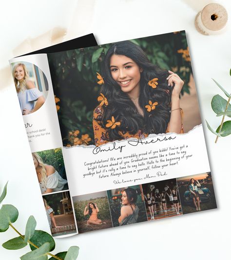 Senior Yearbook Page From Parents, Yearbook Message From Parents Senior Ads, Senior Daughter Yearbook Ad, Senior Yearbook Ads From Parents, Senior Yearbook Ad Template, Full Page Senior Yearbook Ad, Yearbook Ad Template, Dedication Page, Senior Yearbook Ads