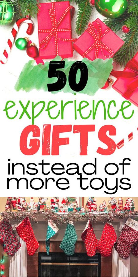 No Gifts For Christmas, Experience Box For Christmas, Christmas For Grandkids, Best Christmas Gifts 2022 Kids, Gift Ideas Experiences, Experiences For Christmas Gifts, Gifting Experiences For Christmas, Christmas Gift Experiences For Kids, Christmas Experiences For Kids