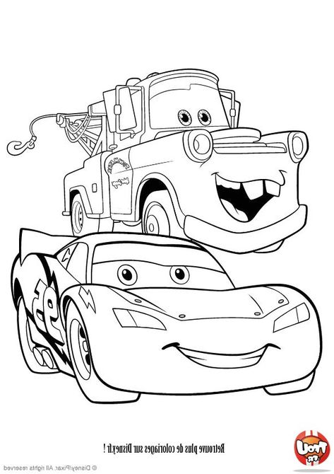 Cars Coloring Pages Free Printable, Disney Cars Coloring Pages, Coloring Car, Toy Story Coloring Pages, Mcqueen 3, Flash Mcqueen, Car Coloring Pages, Cars Coloring, Printable Coloring Pages For Kids