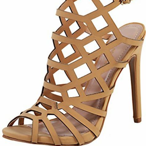 Make Heads Turn In These Caged Laser Perforated Cut Out Stiletto High Heels, Featuring An Open Toe, Contrast Stitching, A Cut Out Caged Look, And An Approximate 4.5 Inch High Stiletto Heel. Gold Gladiator Sandals, Clear Sandals, Lace Up Gladiator Sandals, Black Gladiator Sandals, Floral Shoes, Peep Toe Sandals, Suede Lace, Open Toe Sandals, High Heels Stilettos