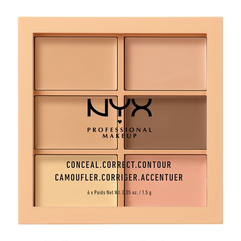 Best Contour Palette, Color Correcting Concealer Palette, Color Correcting Palette, Color Correction Makeup, Best Contouring Products, Color Correcting Concealer, Correcting Concealer, Concealer Palette, Cream Contour