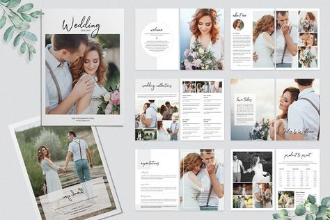 Wedding Photography Magazine Guide by OrcShape on @creativemarket Wedding Magazine Template, Wedding Photography Magazine, Wedding Pricing Guide, Marketing Magazine, Pricing Guide Photography, Creative Magazine, Photographer Marketing, Wedding Photography Pricing, Guide Template