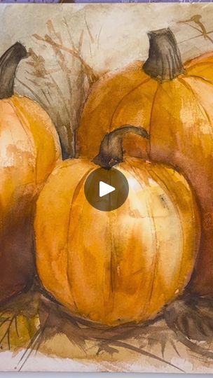 12K views · 273 reactions | Super fun loose watercolor pumpkins today ! Click the link and comments to watch! #watercolor #watercolorart #watercolor_galery #paintingprocess #watercolorartist #pumpkinseason #fall #watercolorforbeginners #watercolorartist | Ellen Crimi-Trent  Art and Design | Ellen Crimi-Trent  Art and Design · Original audio Watch Watercolor, Watercolor Techniques Tutorial, Happy Painting, Watercolor Beginner, Watercolor Pumpkins, Loose Watercolor, Watercolor Paintings Easy, Fall Watercolor, Painting Art Lesson