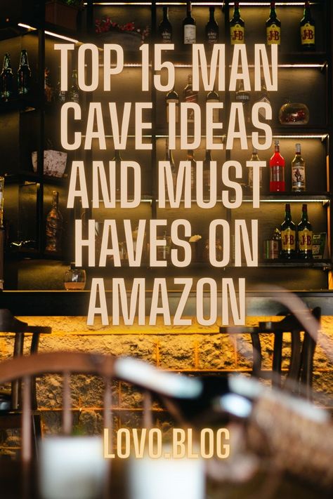 Top 15 Man Cave Must Haves on Amazon - Lovo Blog Top 15 Man Cave Products and Ideas Products for Basements, Garage, Mancaves Gifes for Him, Gifts for Dad, Gifts for Brother Movie Man Cave, Signs For Man Cave, Man Cave Organization Ideas, Diy Man Cave Ideas Cheap, Garage Mancave Ideas On A Budget, Wall Art For Man Cave, Man Cave Design Interiors, Man Cave Garage Ideas Decoration, Home Office Man Cave Ideas