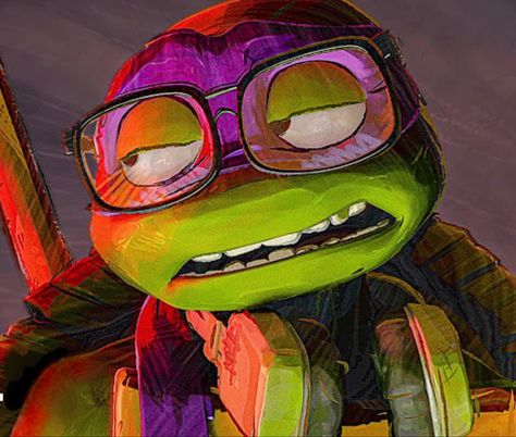 Ninja Turtles New Movie, Tmnt Donnie Mutant Mayhem, Teenage Mutant Ninja Turtles Mutant Mayhem Art, Donnie From Ninja Turtles, Donatello Mutant Mayhem Icon, Donnie Tmnt Mm, Tmnt Mutant Mayhem Pfp, Mutant Mayhem Tmnt Donnie, Donnie Tmnt Mutant Mayhem