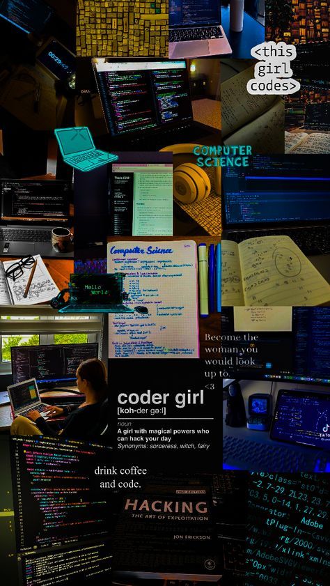 Computer science wallpaper Computer Science Quotes, Computer Science Women, Coder Girl, Computer Science Major, Science Girl, Learn Computer Science, My Future Job, College Motivation, Learn Computer Coding