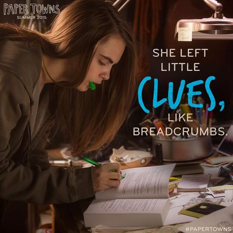 Complex. Wild. Unpredictable. #MargoMondays Paper Towns Movie, Margo Roth, Paper Town, Movies Pictures, John Green Books, Ansel Elgort, Smart Girl, Paper Towns, Looking For Alaska