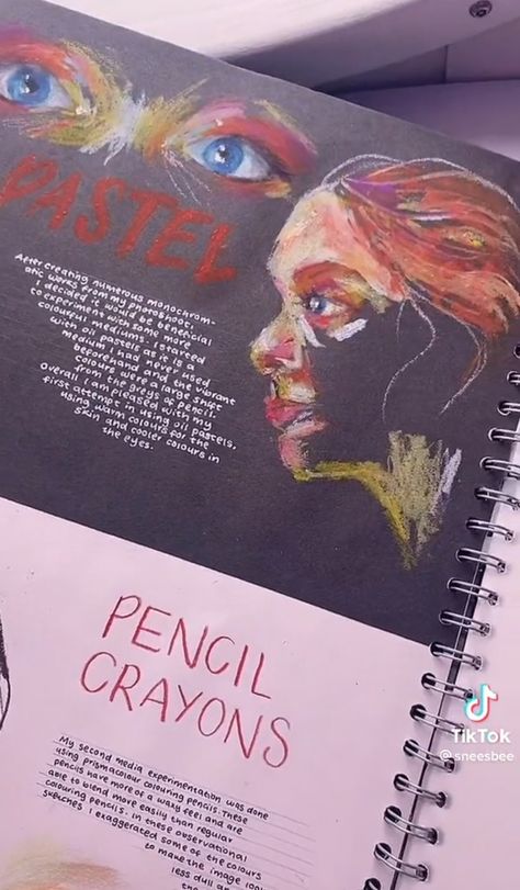 Pencil Crayon, Time Art, Gcse Art, Oil Pastels, Color Studies, Art Book, Oil Pastel, Warm Colors, Colored Pencils