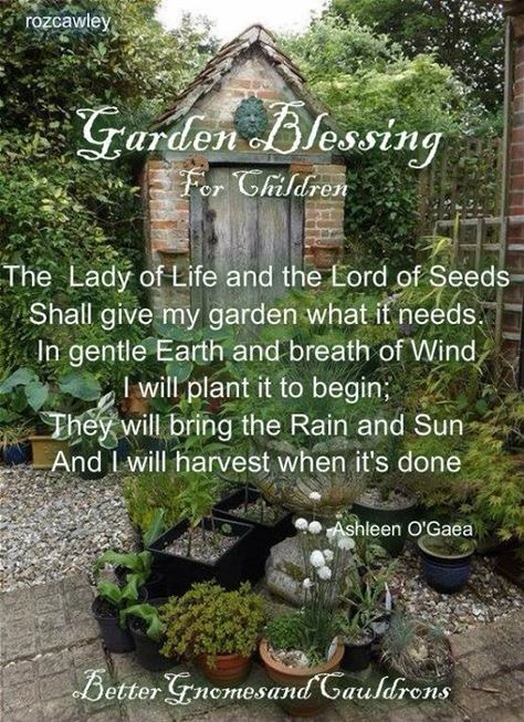 Garden Blessing Witchy Garden, Tattoo Plant, Green Witchcraft, Witch Garden, Herbal Magic, Garden Quotes, Magical Garden, Green Witch, Dream Garden