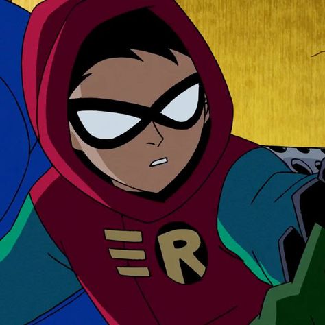 Robin Cartoon, Robin Icons, Robin From Titans, Robin Teen Titans, Robin Pfp, Robin Ttg Icons, Robin Pfp Teen Titans, Titans Wallpaper Aesthetic Dc, Titans Cartoon