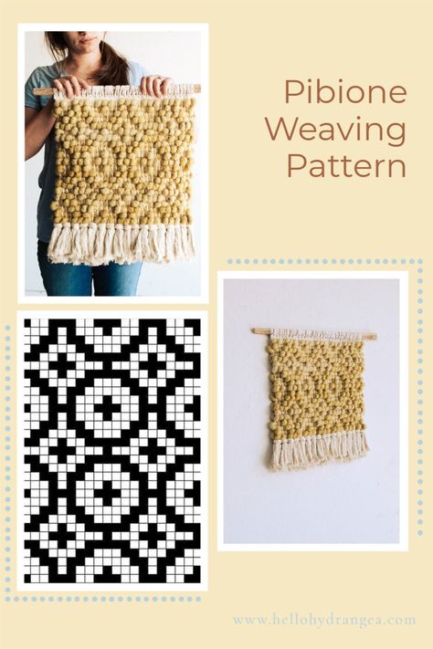 Twill Pattern Weaving, Weaving Twill Pattern, Embroidery Grid Patterns, Frame Weaving Ideas, Japanese Weaving Pattern, Pibiones Weaving Tutorial, Twill Weave Pattern Design, Floral Weaving Pattern, Frame Weaving Patterns