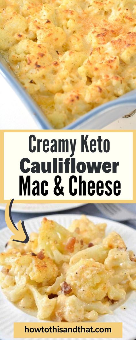 Max And Cheese With Cauliflower, Keto Cauliflower Recipes Mac N Cheese, Easy Keto Mac And Cheese, Keto Mac And Cheese Cauliflower Easy, Crock Pot Cauliflower Mac And Cheese, Califlower Casseroles Low Carb, Keto Califlour Mac And Cheese, Mock Mac And Cheese Cauliflower, Keto Cauliflower And Cheese