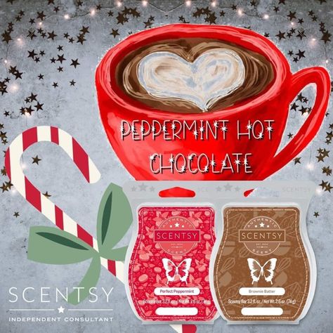 Scentsy Mixers, Scentsy Christmas, Stockings For Christmas, Scentsy Recipes, Christmas Recipes For Kids, Christmas Scent, Peppermint Recipes, Scentsy Fall, Peppermint Brownies