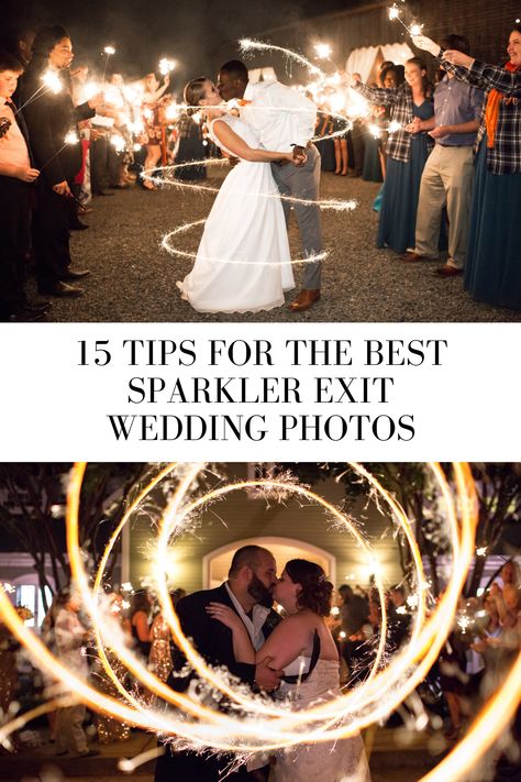 Sparkler Pictures Wedding, Wedding Sparkler Pictures, Wedding Photo With Sparklers, Wedding Photo Ideas Sparklers, Camera Settings For Sparkler Pictures, Wedding Sparkler Photos, Wedding Photos Sparklers, Bubble And Sparkler Send Off, Sparkler Photography Wedding