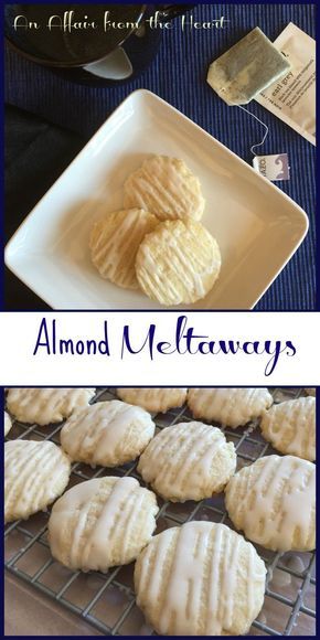 Almond Meltaways, Almond Meltaway Cookies, Meltaway Cookies, Almond Desserts, Almond Flavor, Italian Cookies, Almond Cookies, Christmas Cooking, Melt In Your Mouth