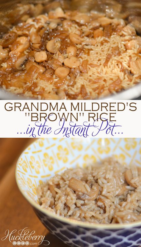 Grandma Mildred Instant Pot Goulash, Rice In The Instant Pot, Cranberry Orange Bread, Rice Side Dishes, Rice And Beans, Best Bread Recipe, Monkey Bread, Easy Bread Recipes, Goulash