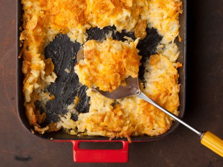 Funeral Potatoes (Utah Potato Casserole) Recipe Sympathy Meals, Thanksgiving Side Dish Recipes, Cooking Channel Recipes, Utah Food, Best Thanksgiving Side Dishes, Thanksgiving Side Dish, Panko Crumbs, Regional Food, Root Veggies