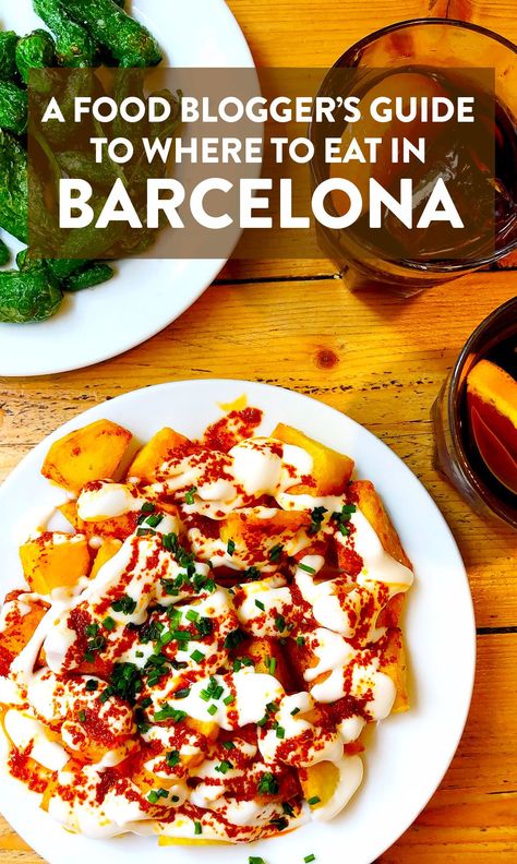 Where To Eat In Barcelona, Madrid Restaurants, Barcelona Travel Guide, Barcelona Restaurants, Barcelona Spain Travel, Barcelona Food, Cruise Ports, Spain Food, Breakfast Restaurants