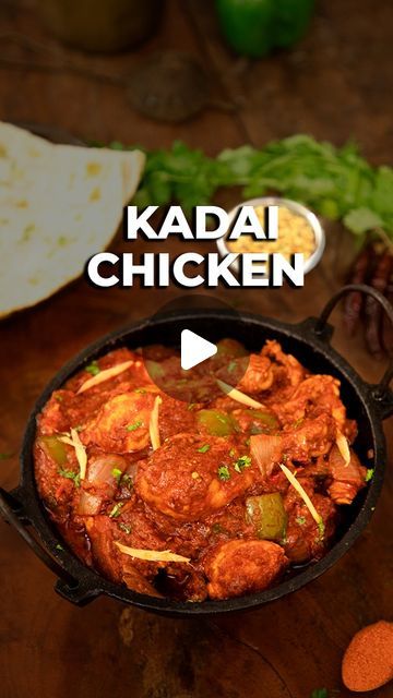 HomeCookingShow on Instagram: "Kadai Chicken | Chicken Recipe | Chicken Curry | Chicken Gravy | Side Dish for Roti

#kadaichicken #chickenrecipe #chickencurry #chickengravy #chickenrecipesfordinner #kadaichickeninhindi #sidedishforroti #sidedishforchapati #kadaichickenrecipe #chickenrecipeinhindi #restaurentstylekadaichicken #chickenkarahi #chickenmasala #dhabastylechickencurry #homecooking

To Make Masala

Coriander Seeds - 1 1/2 Tbsp
Cumin Seeds - 1 Tsp
Fennel Seeds - 1 Tsp
Peppercorns - 1 Tsp
A Piece Of Cinnamon
Red Chilli - 6 Nos

To Make Kadai Chicken

Chicken - 1 Kg
Ghee - 1 1/2 Tbsp
Oil - 1 Tbsp
Cumin Seeds - 1 Tsp
Onion - 3 Nos 
Ginger Garlic Paste - 2 Tsp
Tomato - 2 Nos
Green Chilli - 2 Nos
Turmeric Powder - 1/4 Tsp
Tomato Puree ( 3 Tomatoes ) 
Water - 1 Cup
Salt - 1 Tsp
Capsicum Chicken Capsicum Recipes, Chicken Roti Recipe, Chicken Kadai, Chicken Kadai Recipe, Kadai Chicken, Capsicum Recipes, Cinnamon Red, Chicken Karahi, Ginger Garlic Paste