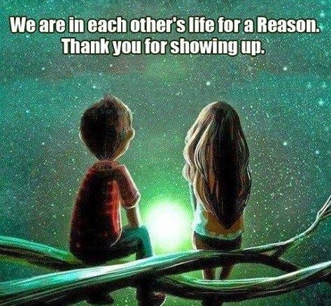 We All Come Into Each Others Lives For A Reason, Sometimes It's Just A Different One Than We Thought.  It’s About Being With A Person Who Makes You Happy In A Way Nobody Else Can.  Too Often We Underestimate The Power Of A Touch,  Smile,  Kind Word,  Listening Ear, A Honest Compliment, Or The Smallest Act Of Caring – All Of Which Have The Potential To Turn A Life Around.  Don’t Wait For The Right Person To Come Into Your Life. Rather, Be The Right Person To Come To Someone’s Life. Visual Statements, Victor Hugo, Les Sentiments, Cute Love Quotes, The Night Sky, Twin Flame, Empath, Romantic Quotes, Fitness Quotes