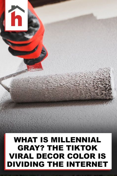 The term "millennial gray" refers to the various shades of gray that have been popular in home décor and furnishings since the early 2010s. In what some observant circles called "the Graying of America," people began swapping out the dull beiges, Tuscan reds, and blinding neons of the 2000s for cool, clean, and crisp grays. #millenialgray #decor Early 2010s, Neutral Interiors, Tiktok Viral, The 2000s, Shades Of Gray, Shades Of Grey, Colorful Decor, Divider, The Internet