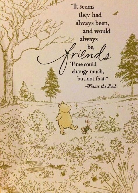 Quotes Pooh, Friend Quotes Short, Pooh And Piglet Quotes, Piglet Quotes, Disney Quotes Funny, Friend Birthday Quotes, Winnie The Pooh Quotes, Pooh Quotes, Friendship Humor