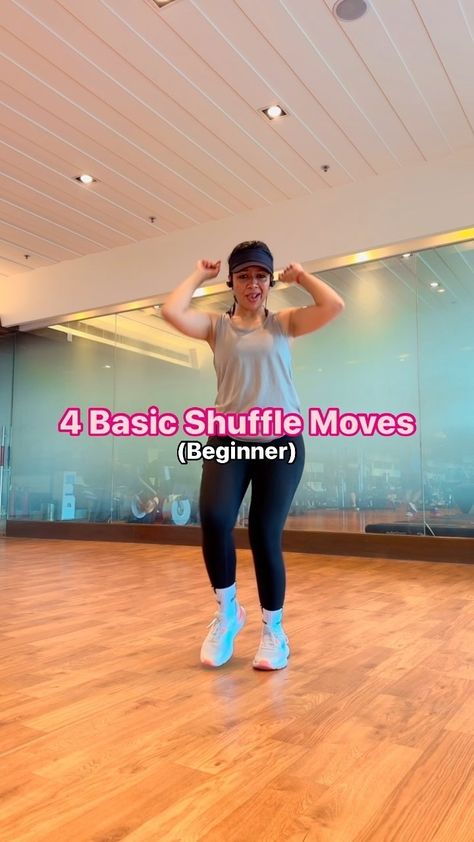 Akanksha (@shufflewithakanksha) • Instagram photos and videos Beginner Dance Moves, Dance Moves Step By Step, How To Shuffle Dance, Dance Workout Routine, Pilates Workout Plan, Shuffle Dance, Steps Dance, Easy Dance, Dance Technique