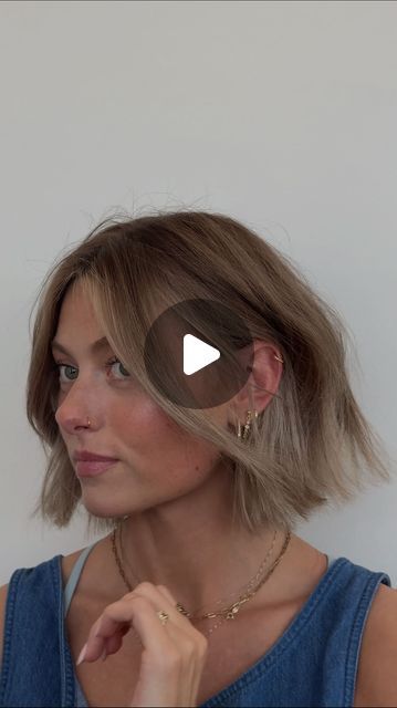 Devyn Pennell on Instagram: "What an honor to take @kyndal_bret from blonde to bronde 🤎🧸🥥

Thank for the inspo @hair.by.suzi ily 🫶🏼" Blonde To Hide Gray Hair, Dark Blonde Bob Hairstyles, Short Ombre Hair Brown To Blonde, Lowlights For Blondes Short Hair, Bronde Bob Short, Short Blonde Balayage Dark Roots, Natural Blonde Bob, Lived In Blonde Bob, Icy Blonde Bob