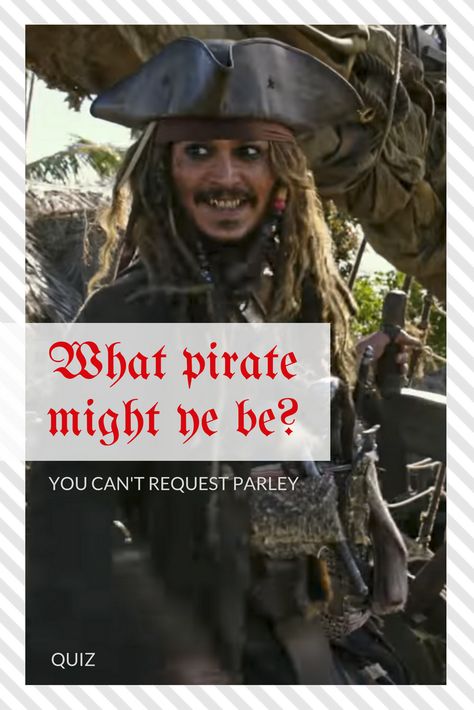 The "Pirates of the Caribbean" film franchise is about to release its highly anticipated fifth movie. So, in the spirit of recapping what we've already seen, we're trying to determine which character we would be. Which are you? Which Pirates Of The Caribbean Character Are You, Pirate Quizzes, Jack Sparrow X Y/n, What Character Are You, Pirates Of The Caribbean Funny, Piratecore Aesthetic, Pirates Of The Caribbean Ship, Jake Sparrow, Pirate Words