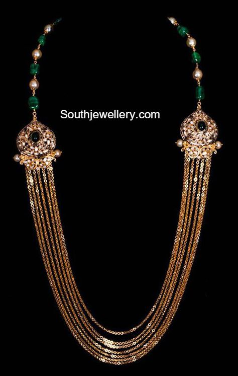 Latest Indian Jewellery, 22 Carat Gold Jewellery, Perhiasan India, Gold Jewelry Simple Necklace, Beautiful Gold Necklaces, Gold Necklace Indian Bridal Jewelry, Antique Jewelry Indian, Indian Jewellery Design Earrings, 22 Carat Gold