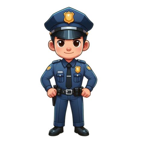 Picture Of Policeman, Police Man Cartoon, Police Man Drawing, Police Cartoon Character, Policeman Clipart, Police Caricature, Police Images, Police Illustration, Police Drawing