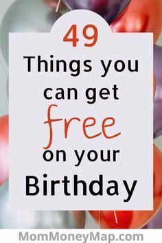 Freebies On Your Birthday, Free On Your Birthday, Get Free Stuff Online, Freebies By Mail, Birthday Giveaways, Birthday Freebies, Free Samples By Mail, Stuff For Free, Free Stuff By Mail