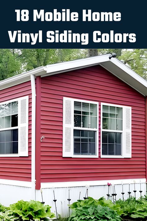 Mobile Home Vinyl Siding Colors Mobile Home Vinyl Siding Ideas, Mobile Home Painting Exterior Color Schemes, Mobile Home Exterior Paint Colors Ideas, Siding Colors For Houses Vinyl, Mobile Home Painting Exterior, Mobile Home Colors Exterior, Vinyl Siding Color Schemes, Mobile Home Siding Ideas, Mobile Home Siding