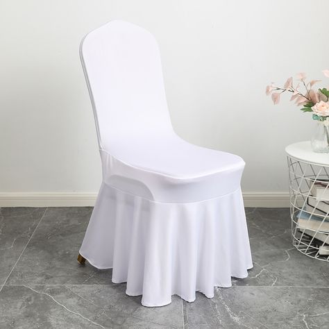 Wholesale Cheap Price Spandex Chair Cover With Skirt For Event Decoration Wedding Party https://m.alibaba.com/product/1600604956709/Wholesale-Cheap-Price-Spandex-Chair-Cover.html?__sceneInfo={"cacheTime":"1800000","type":"appDetailShare"} Chairs For Wedding, Different Chairs, Diy Mirror Decor, Wedding Chair Cover, Chair Covers Party, Party Hotel, Banquet Decorations, Luxury Birthday, Chair Covers Wedding